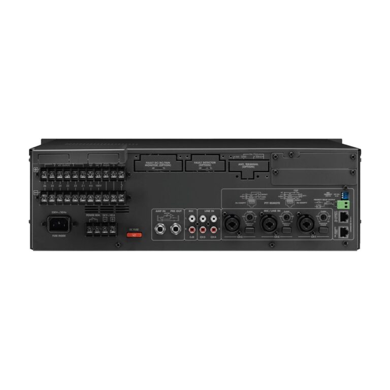 PA-6480 | 6-zone mono PA mixing amplifier, 480 W-5494