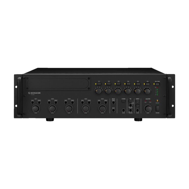 PA-6600 | 6-zone mono PA mixing amplifier, 600 W-0