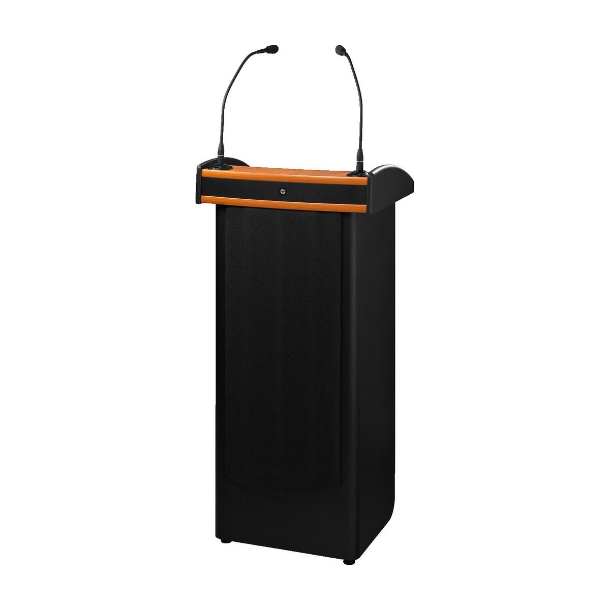 Professional lectern with integrated wireless amplifier system | SPEECH-200-6003
