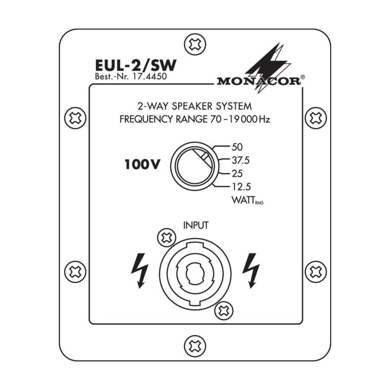 EUL-2/SW | PA reproduktorový systém v 100 V linkovej technológii-4591