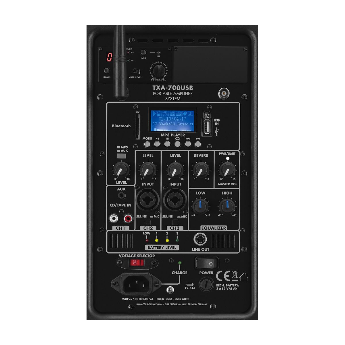 TXA-700USB | Portable amplifier system-6317
