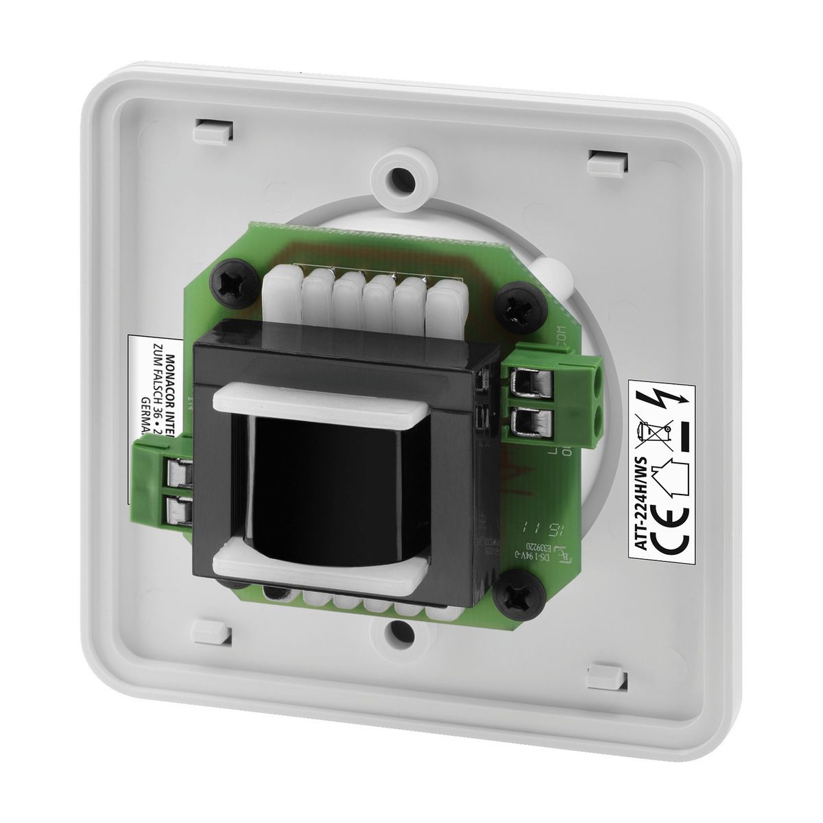 ATT-224H/WS | Wall-mounted PA volume control, 24 W-6445