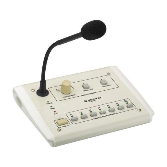 PA-6000RC | PA zónový paging pultový mikrofón-0