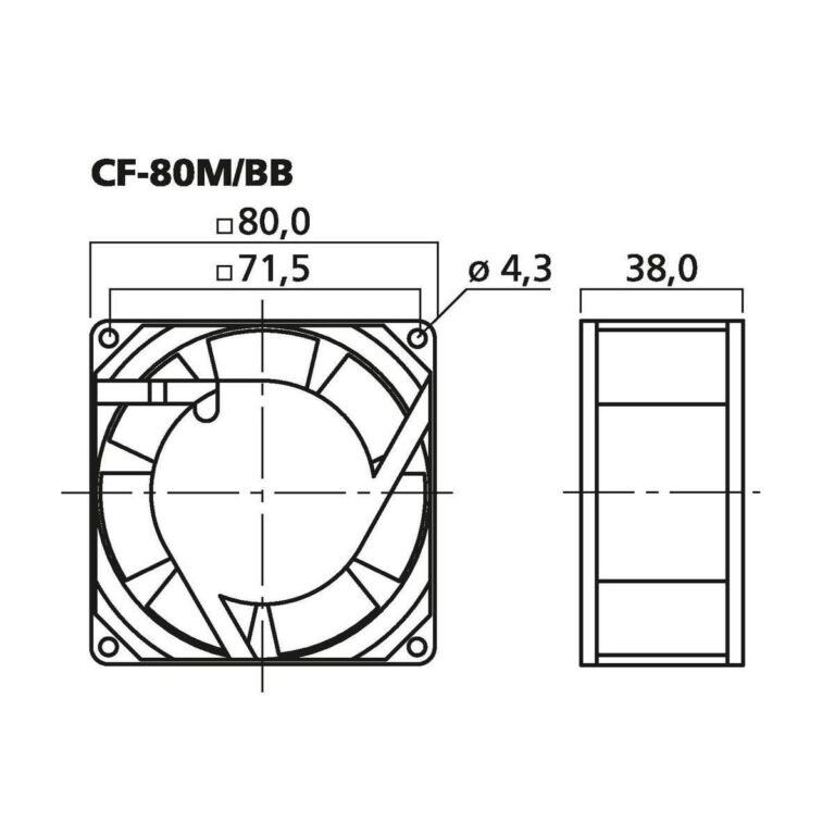 CF-80M/BB | Axiálny ventilátor-4245