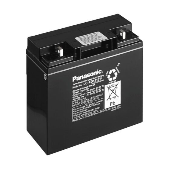 NPA-12/17 | PANASONIC Nabíjateľná olovená batéria, 12 V, 17 Ah-0