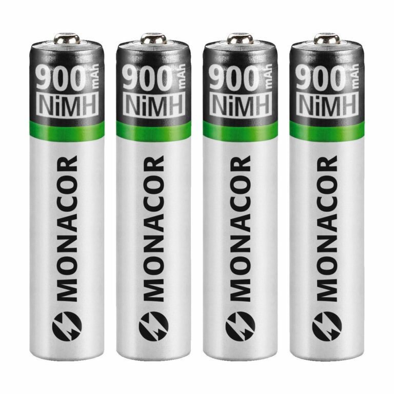 NIMH-900R/4 | NiMH rechargeable batteries, AAA size, set of 4-0