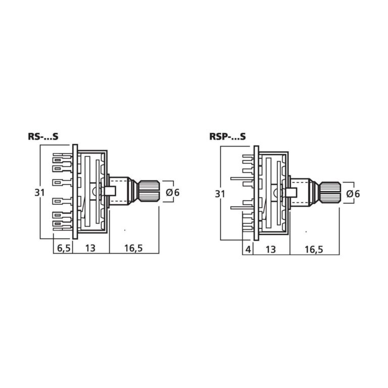 RS-134S | Rotary Multistep Switches-5709