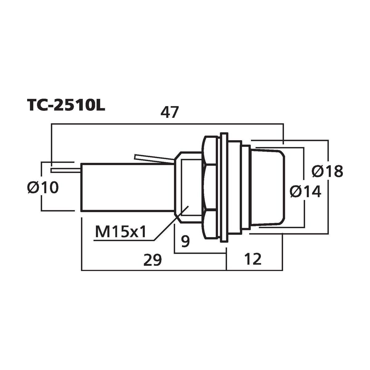 TC-2510L | Držiak poistky-6264