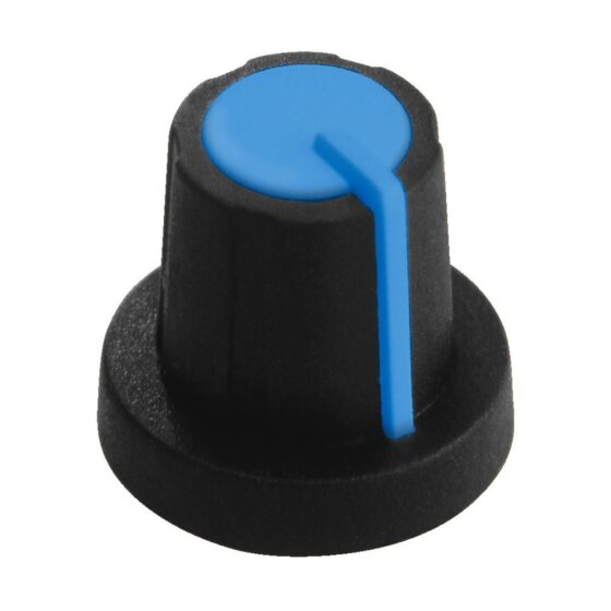 KN-11/BL | Otočný gombík, čierna/modrá-0