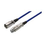 MEC-100/BL | XLR kábel, 1 m-0