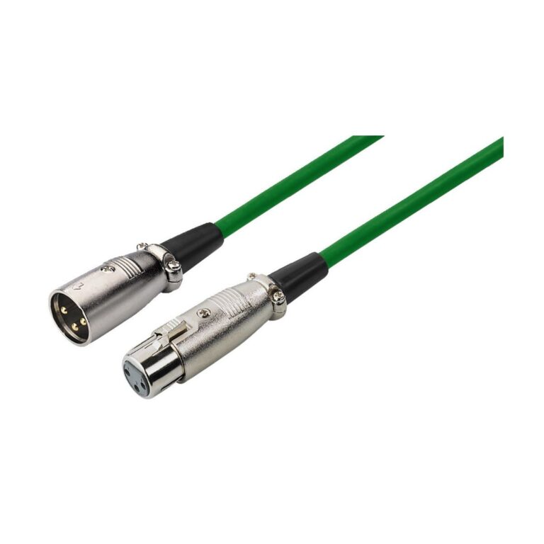 MEC-100/GN | XLR kábel, 1 m-0