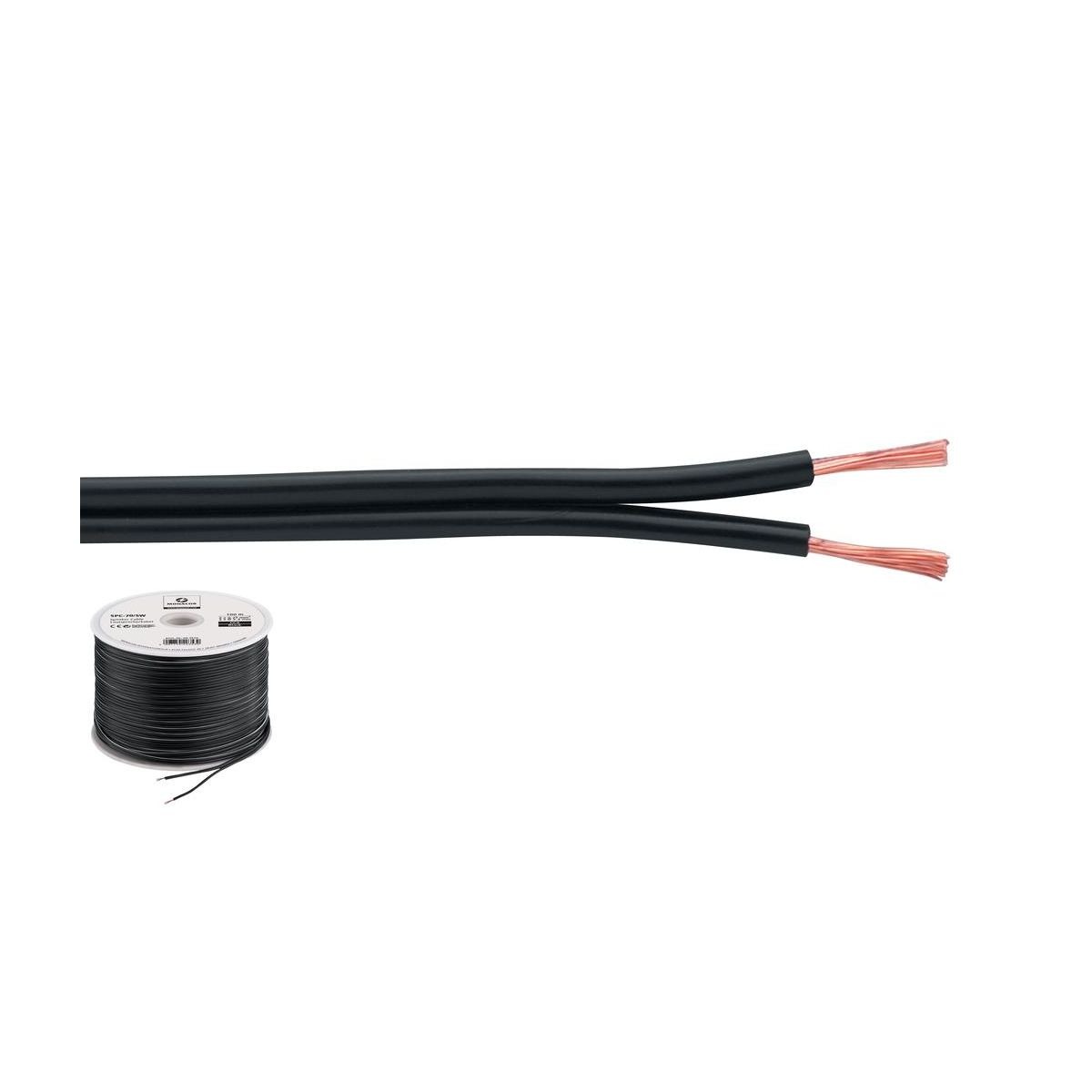SPC-70/SW | Speaker cable ECONOMY QUALITY, 2 x 0.75 mm2, 100 m-0