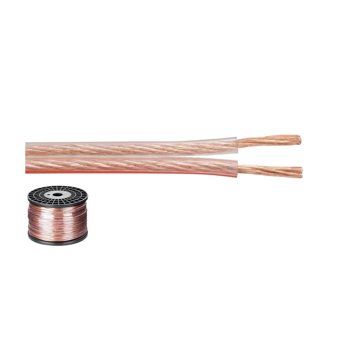 SPC-115CA | Speaker cable ECONOMY QUALITY, 2 x 1.5 mm2, 100 m-0