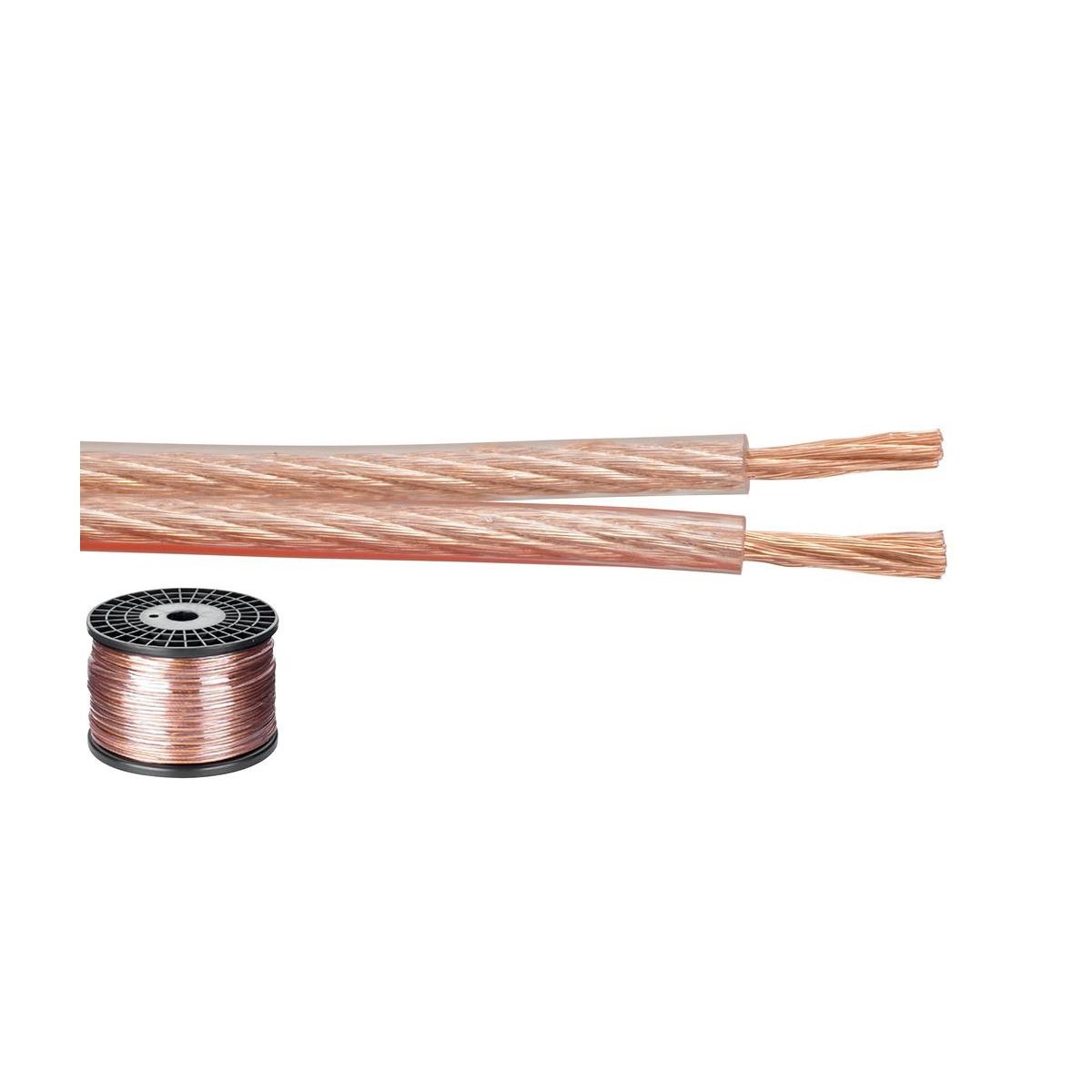 SPC-125CA | Speaker cable ECONOMY QUALITY, 2 x 2.5 mm2, 100 m-0