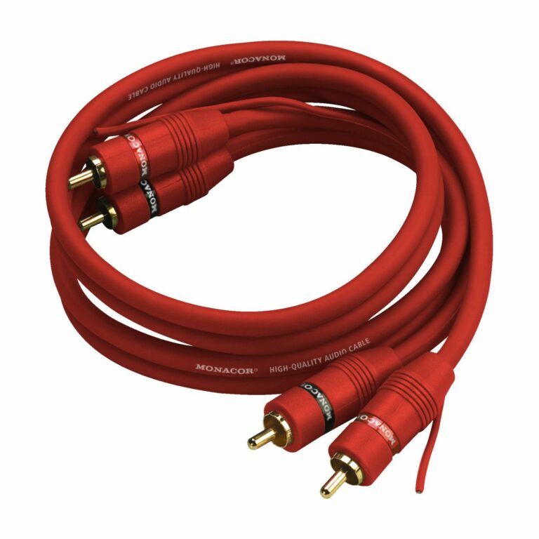 High-quality stereo audio connection cable, 5 m | AC-500/RT-0