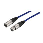 MECN-100/BL | XLR kábel, 1 m, NEUTRIK-0