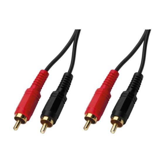 AC-050G | Stereo audio prepojovací kábel, 0.5 m-0