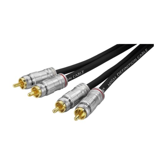 ACP-300/50 | Profesionálny stereo audio prepojovací kábel, 50 Ω, 3 m-0