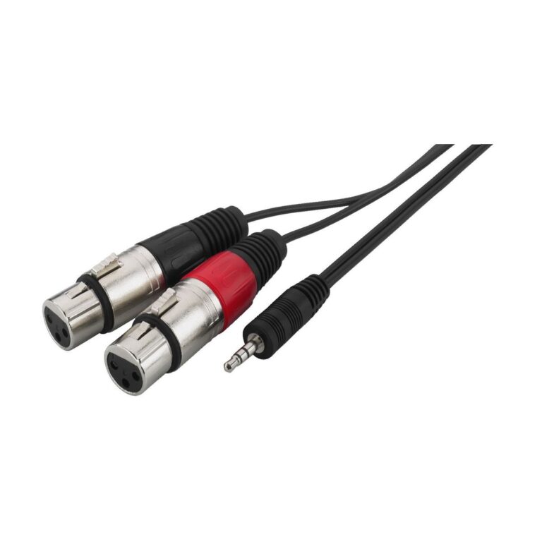 MCA-129J | Adaptér na audio kábel, 1 m-0