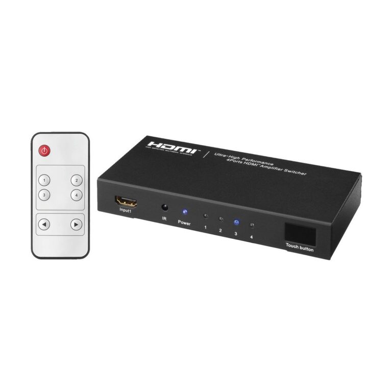 4-way HDMI™ switcher | HDMS-4012-0