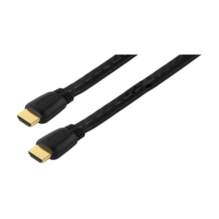 HDMC-150F/SW | Plochý HDMI™ vysokorýchlostný prepojovací kábel, 1.5 m-0