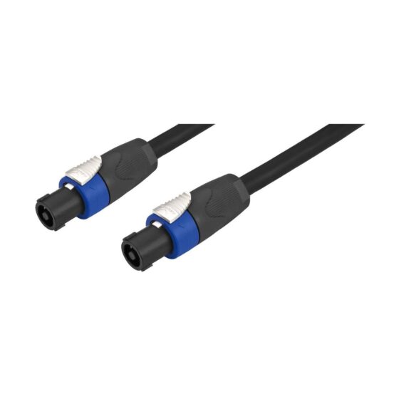 MSC-202/SW | Reproduktorový kábel, 2 m, 4-pólový NEUTRIK SPEAKON konektor-0