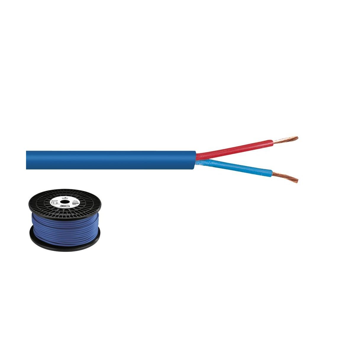 SPC-515/BL | Reproduktorový kábel, 2 x 1.5 mm2, 100 m-0