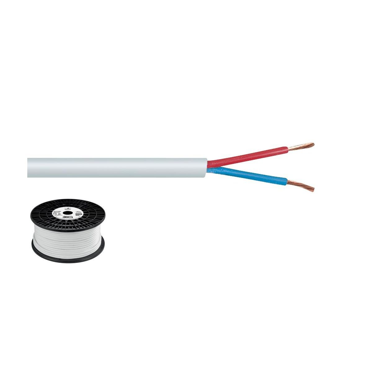 SPC-515/WS | Reproduktorový kábel, 2 x 1.5 mm2, 100 m-0