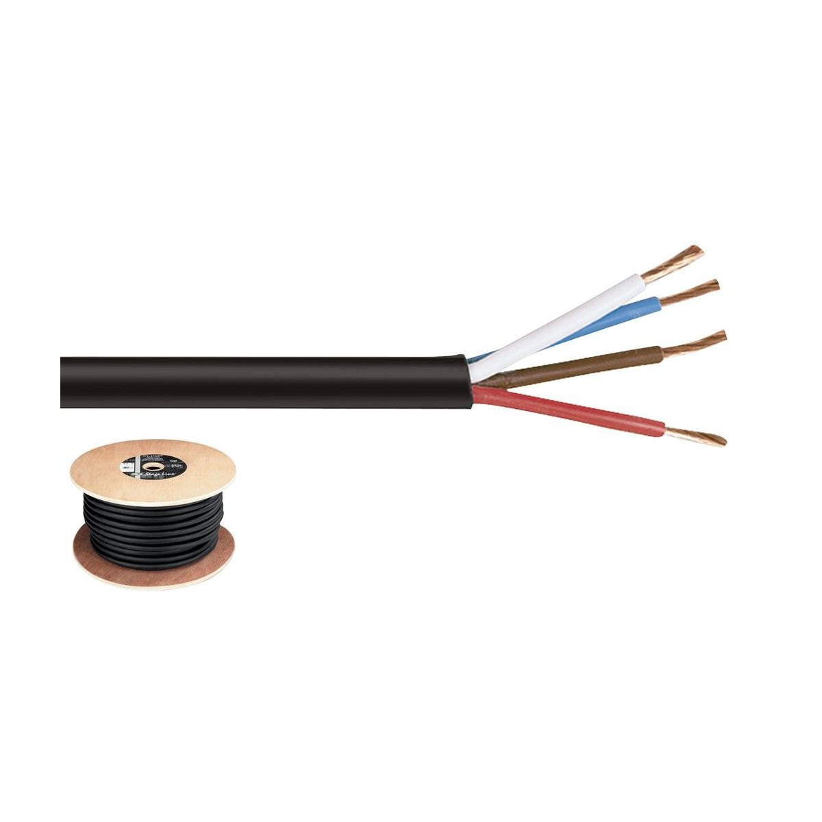 SPC-540/SW | Reproduktorový kábel, 4 x 2.5 mm2, 50 m-0