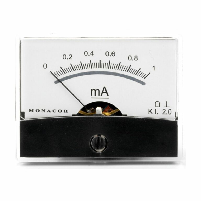 PM-2/1MA | Moving coil panel meter, 1 mA-0