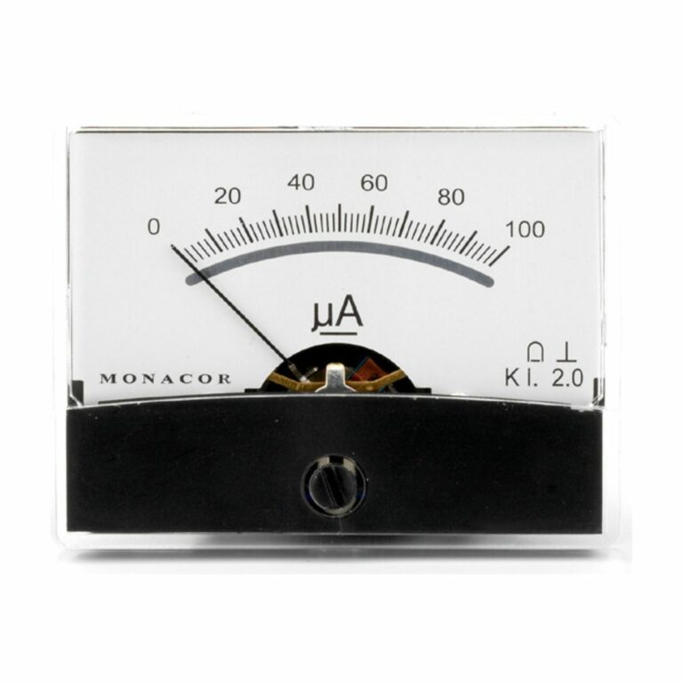 PM-2/100UA | Moving coil panel meter, 0.1 mA-0