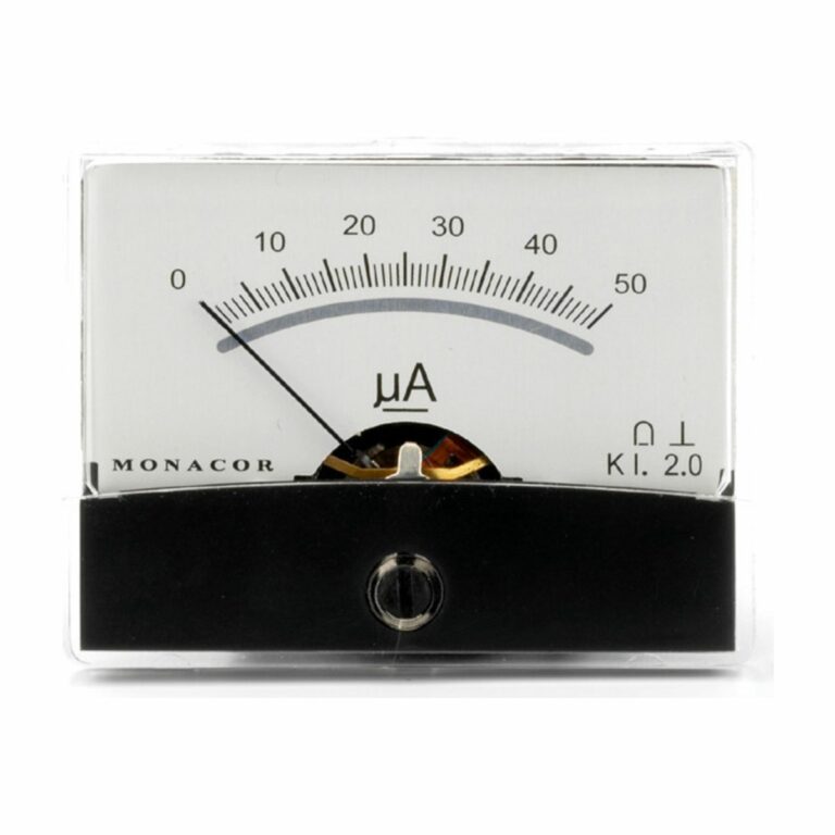 PM-2/50UA | Moving coil panel meter, 0.05 mA-0