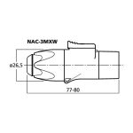 NEUTRIK POWERCON plug | NAC-3MXW-5366