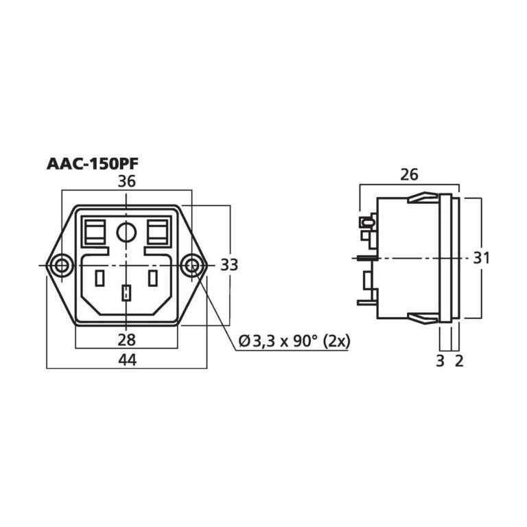 AAC-150PF | Panelová zástrčka-4102