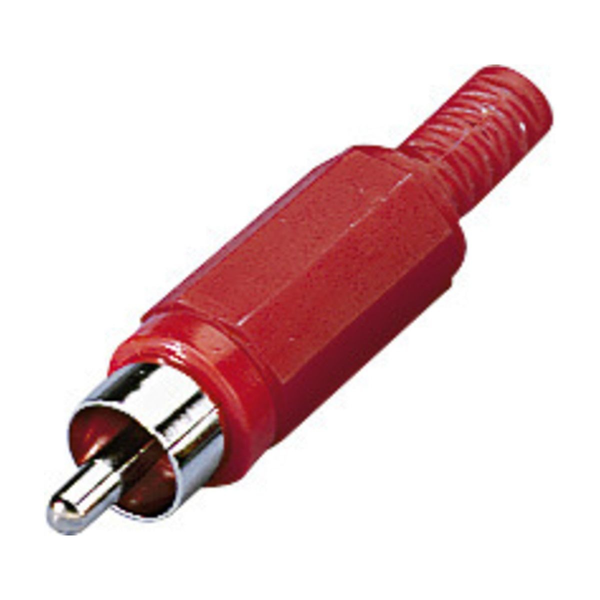 T-704P/RT | RCA plug, red-0
