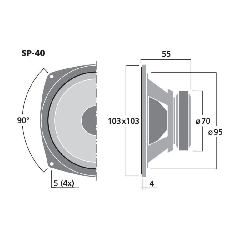 SP-40 | Universal speaker, 8 W, 8 Ω-5875