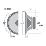 SP-276/8 | Universal full range speaker, 5 W, 8 Ω-5829
