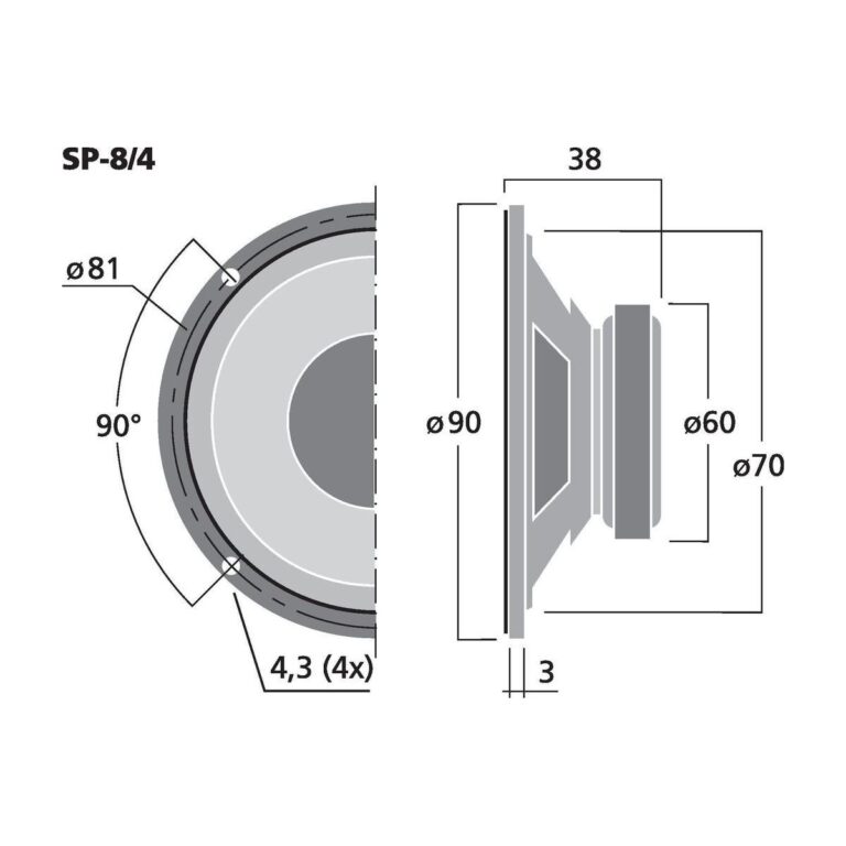 SP-8/4 | Universal speaker, 10 W, 4 Ω-5912