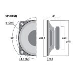 SP-8/4SQ | Universal speaker, 10 W, 4 Ω-5913