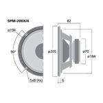 SPM-200X/4 | Full range speaker, 30 W, 4 Ω-6109