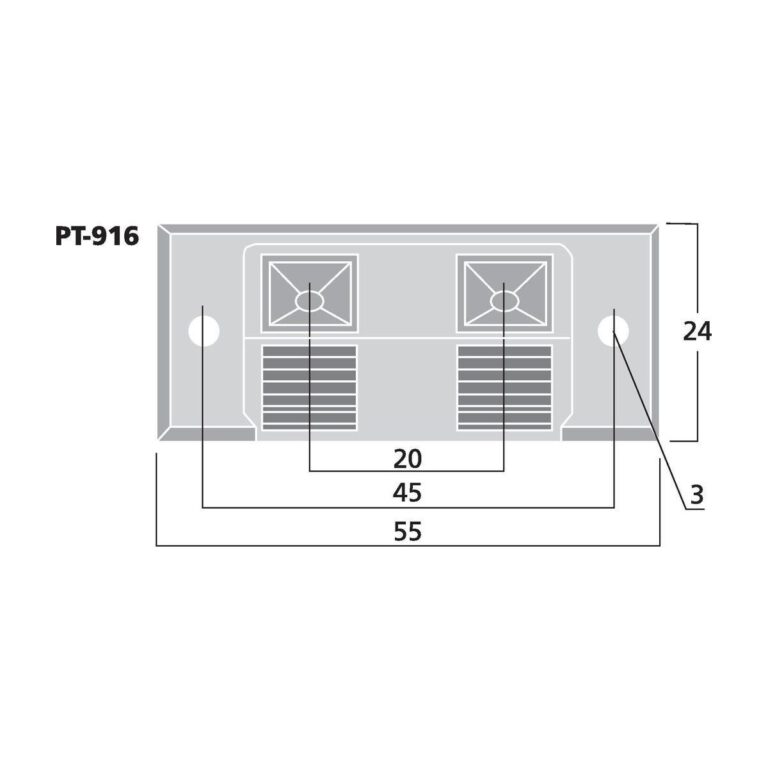 PT-916 | Spring-loaded speaker terminal, 2 poles-5646