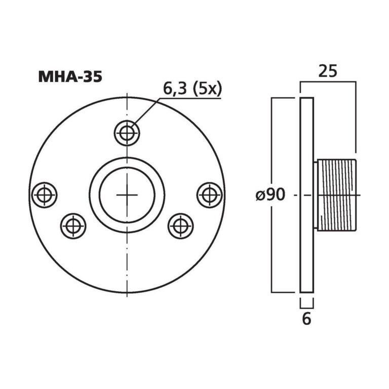 MHA-35 | Skrutkový adaptér-5087