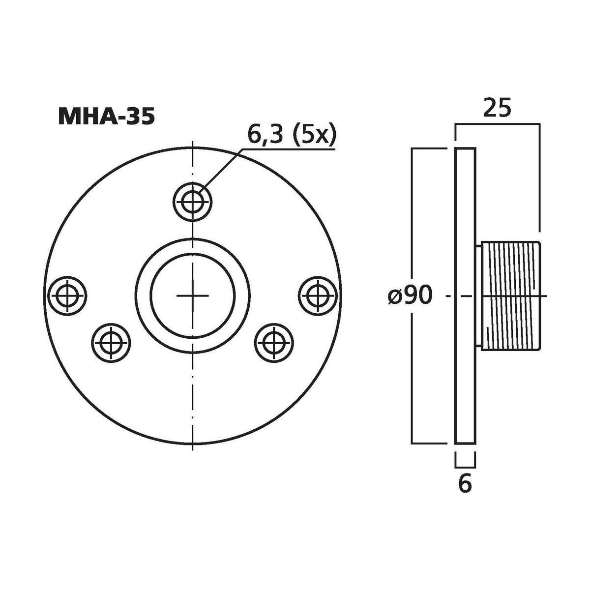 MHA-35 | Skrutkový adaptér-5087