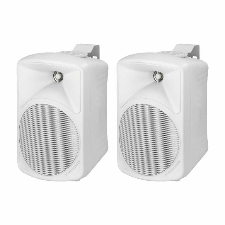 PAB-416/WS | Pair of high-quality PA speakers, 20 W, 16 Ω-0