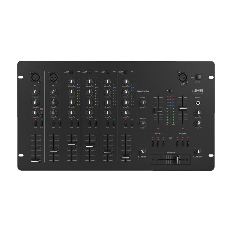 MPX-206/SW | 6-kanuálový stereo mix-0