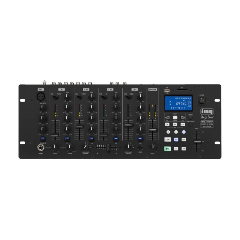 MPX-40DMP | Stereo DJ mix s integrovaným MP3 prehrávačom-0