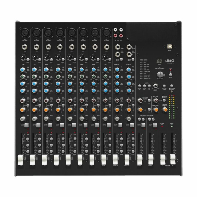 10-channel audio mixer | MMX-82UFX-0
