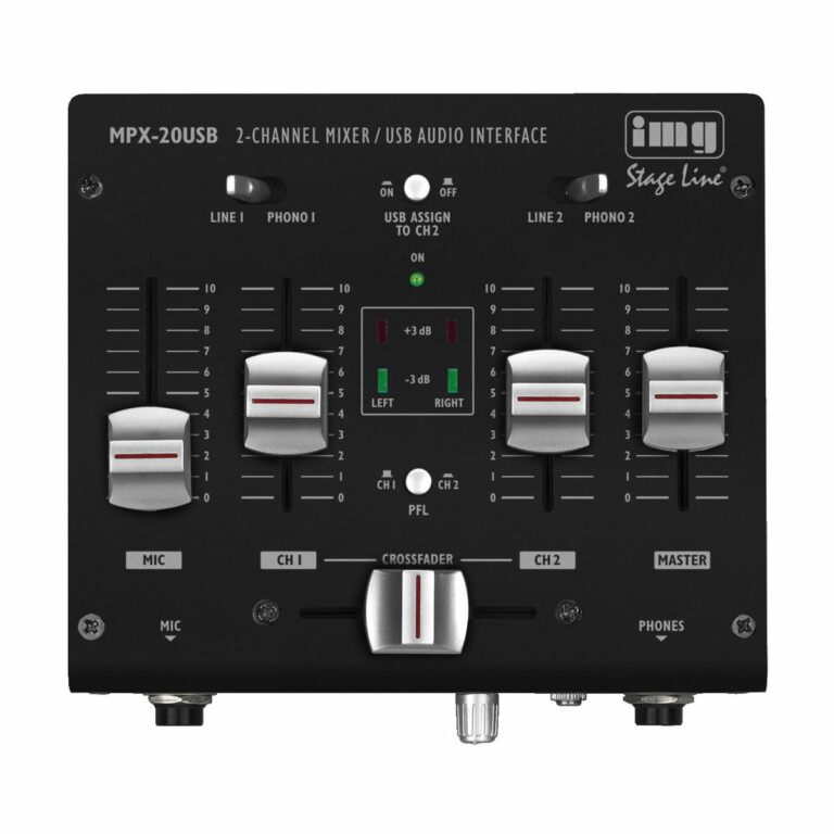 MPX-20USB | 3-kanálový stereo DJ mix-0