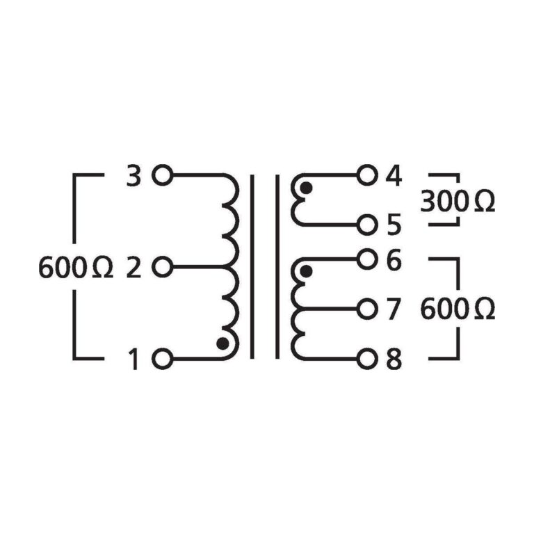 LTR-110 | Audio transformátor 1:1/2:1 pre linkové signály-4910