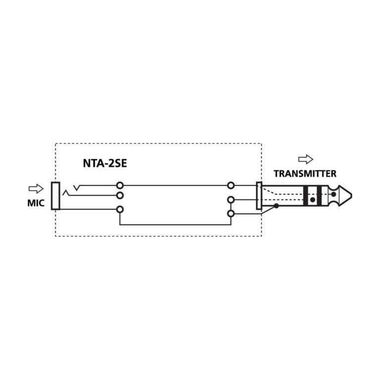 NTA-2SE | Adapter for headband microphones and earband microphones-5418